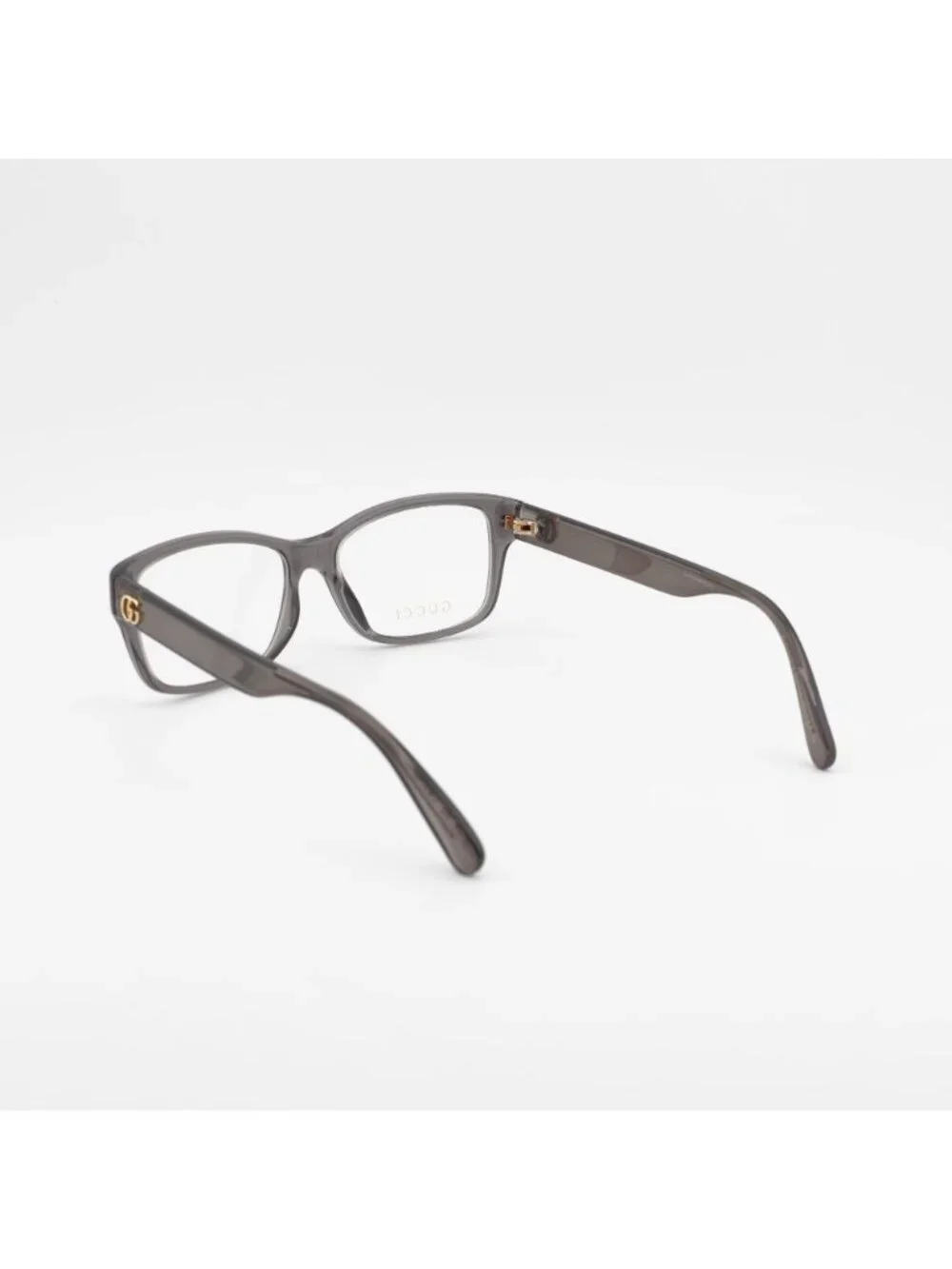 Gucci GG0716O 003 Eyeglasses Grey 53mm Rectangle Frame